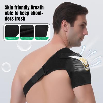 Adjustable Shoulder Brace Men Women Torn Rotator Cuff Pain Relief Compression Sleeve Wrap Recovery Shoulder Stability Support Strap