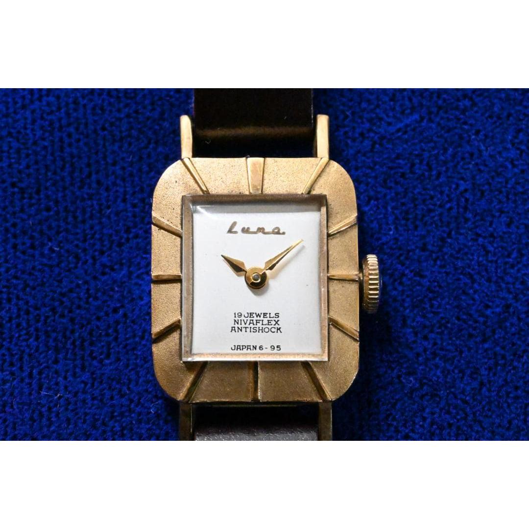 Used [Antique Ladies] Orient LUNA 19 stones (immovable item)
