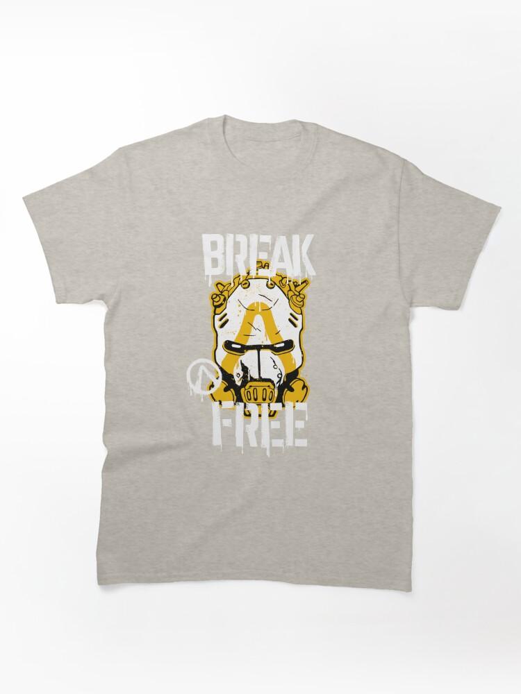 Borderlands 4 Break Free Ripper Mask Classic T-Shirt