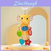 Baby Stroller Plush Wind Chime With Smart Sensing For Sensory Development And Baby Comfort
