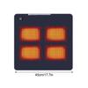 Heated Seat Cushion 3 Temperature Levels Washable Portable Heating Chair Pad for Home Outdoor