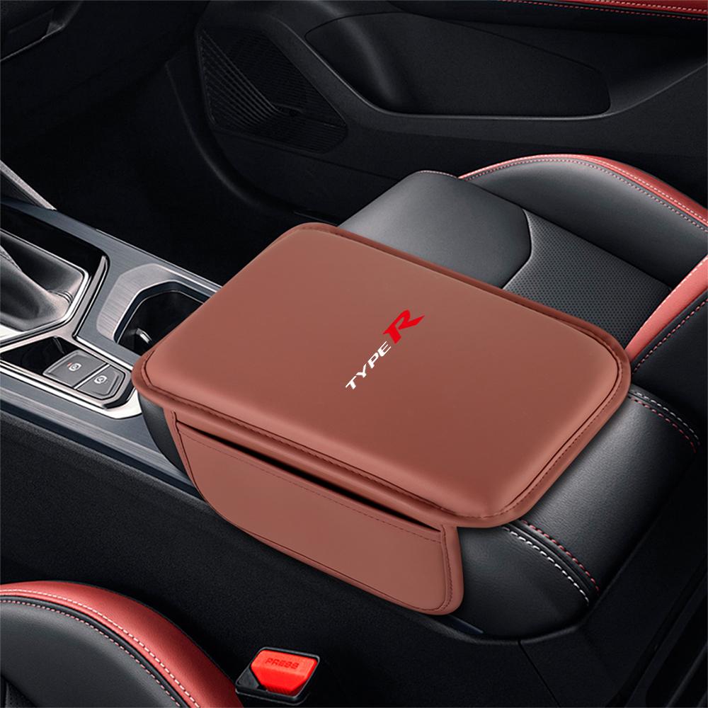 Car Styling Center Console Arm Rest Lid Auto Central Armrest Box Pad For Honda Civic 10th 11th Gen Hrv Jazz ARB City Fit Accord Crv