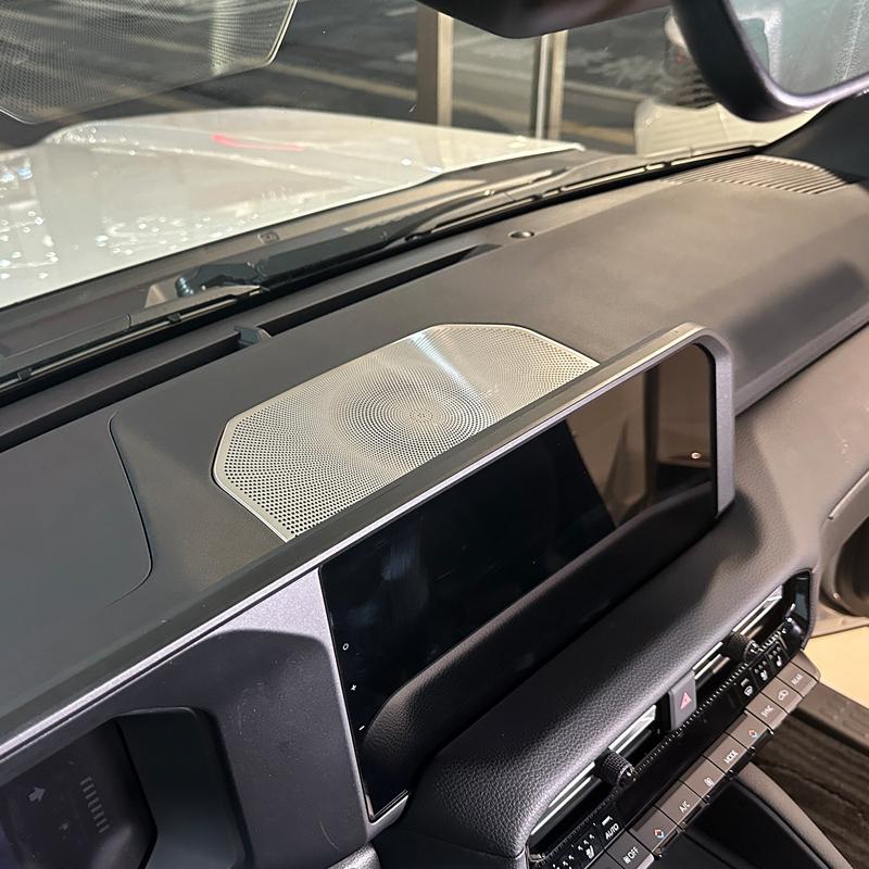 For Toyota Land Cruiser Prado 250 LC250 2024-2025 Car Center Console Dashboard Speaker Cover Trim Interior Car Accessories