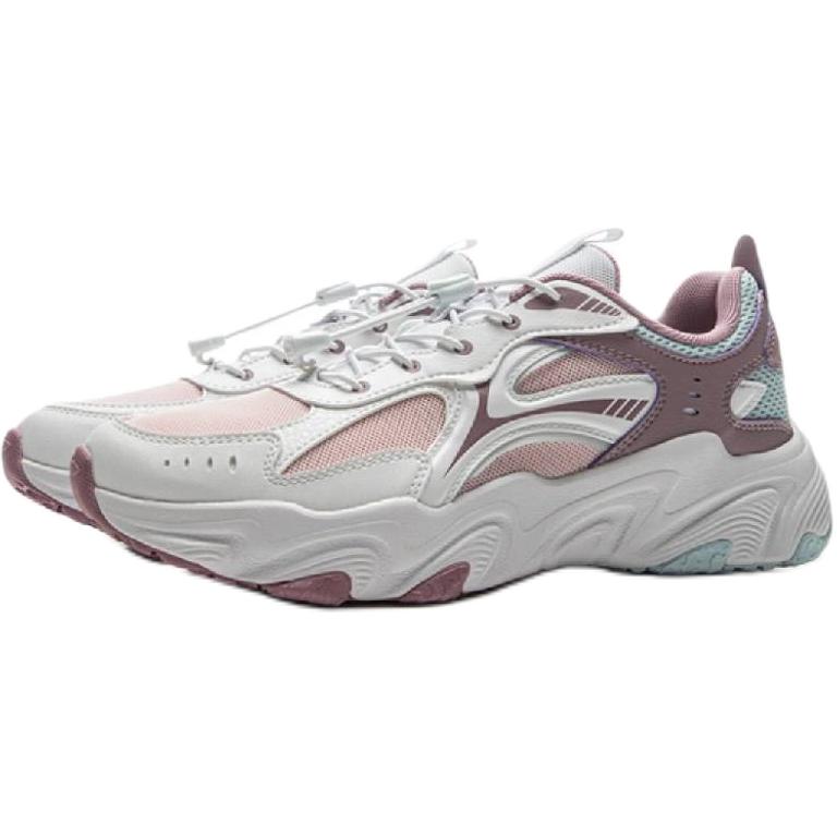 Li Ning Kids 90 Planet Sports Lifestyle Synthetic Leather Comfortable Versatile Non-Slip Wear-Resistant Low-Top Casual Shoes YKCV034-4
