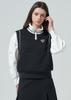 Bludot Oversized Volume Vest_Bk