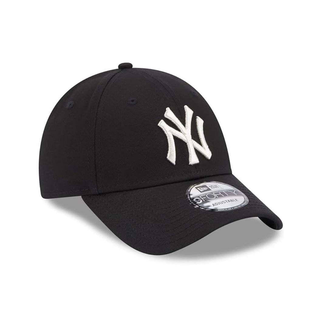 Cap Deep LA NY Popular 9forty 940 Hat Unisex MLB Women Size Free New York [New Era] Women's Men's (JP, Alphabet, Size, NY-Metallic Silver, Yankees)