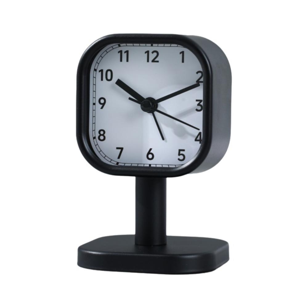 Düşmeye Dayanıklı Masaüstü Standlı Saat Vintage Masa Saati Yatak Odası Dekorasyonu Mekanik Zamanlayıcılı Saat Yatak Yanı