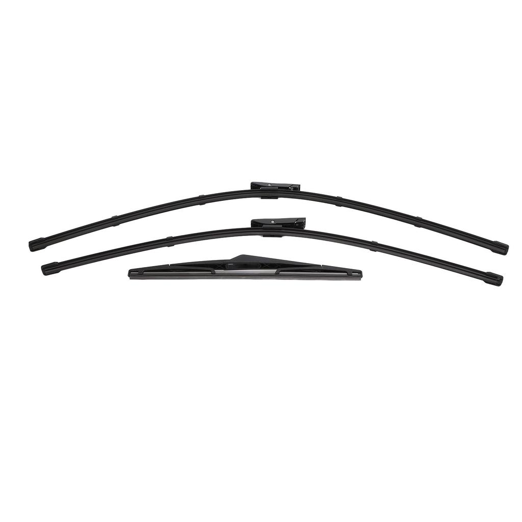 Set 3 Buc Ștergătoare Curățare Eficientă Față Spate Ștergătoare Parbriz Înlocuire pentru Grand Scenic 3 2009