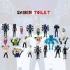 Lifelike Pvc Cross-border Toilet Man Vs Surveillance Man Action Figure Titan Sound Man Tv Man Camera Man Game Model Decoration
