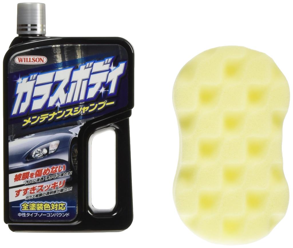 WILLSON Glass Body Maintenance Shampoo 03094 (750ml) [Product Number]