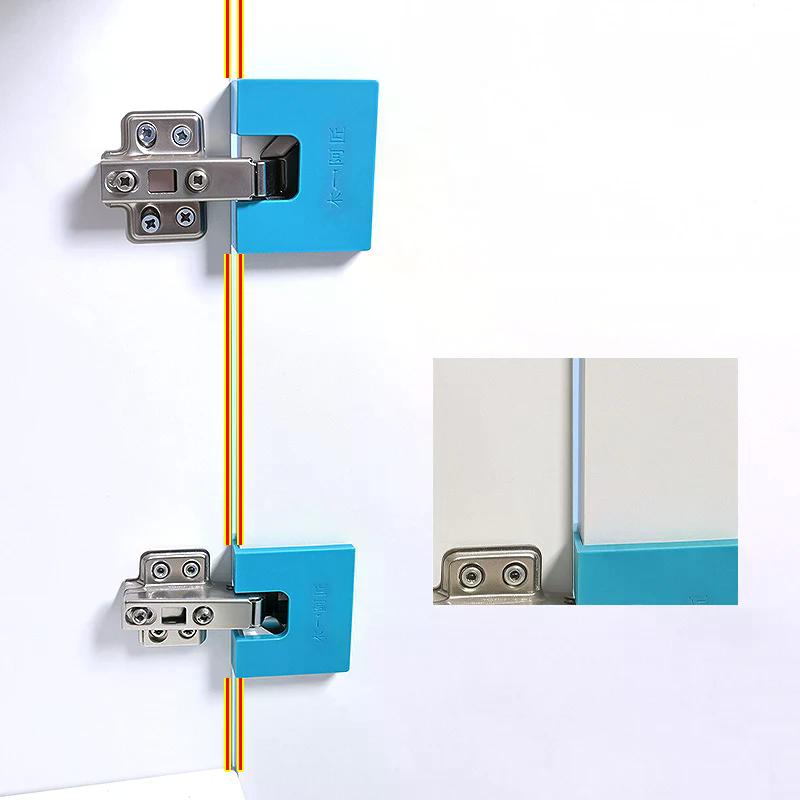 Limit Installation Piece Back Magnetic Fixed Plastic Sheet Portable Fixator Multi Functional Hinge Installation Auxiliary Tools