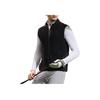 Fila Golf Series Simple Brand Logo Knitted Sleeveless Vest Men Vest Deep-Black A11M315515F-BK