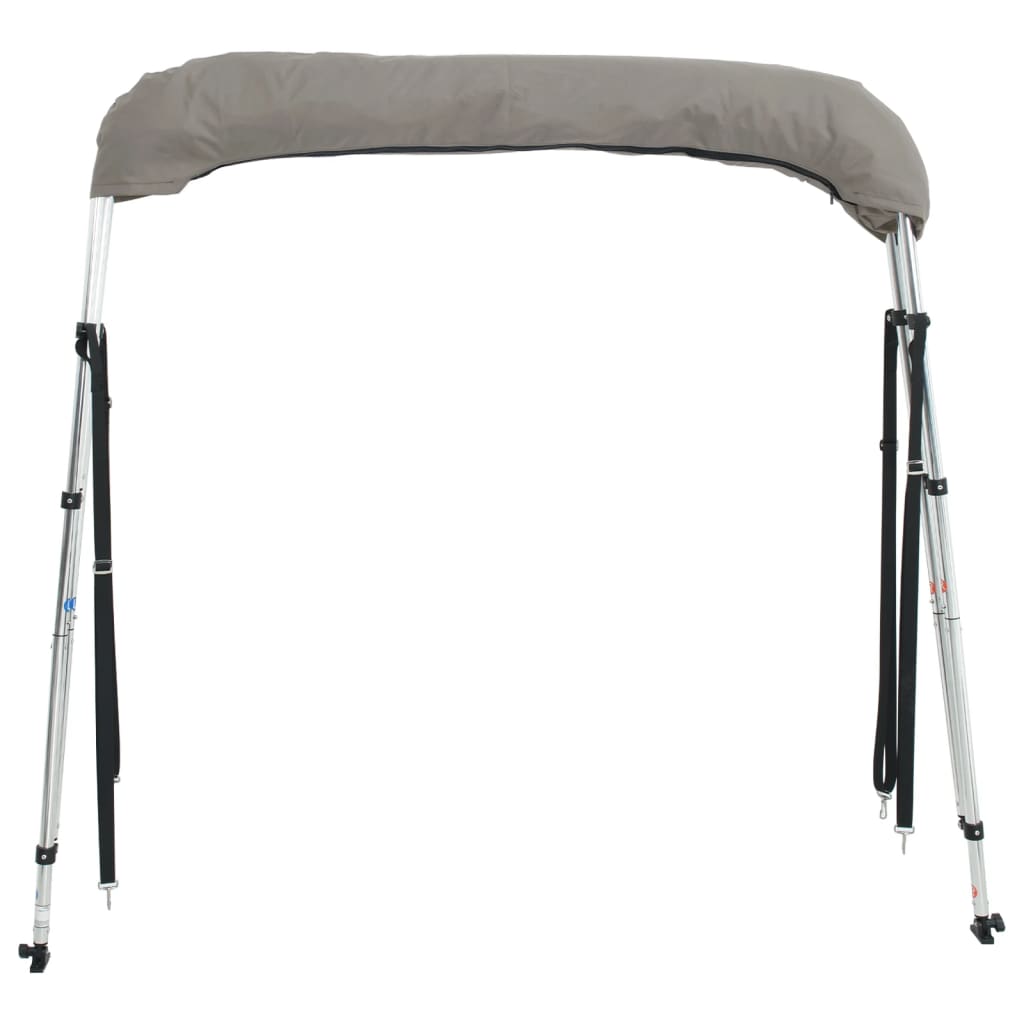 3 Bow Bimini Top with Side Panels 183 x (170 182) x 137 cm