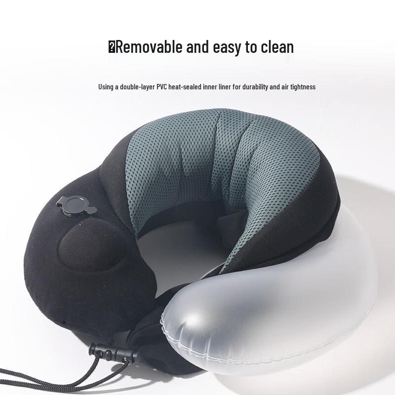 DAXTE Inflatable Travel Neck Pillow