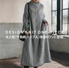 YUANYUAN Houndstooth Docking Knit Long High Long Color High Check Loose For Office Winter One Size Fits Women's Dress, Dress, Dress, Length, Neck,