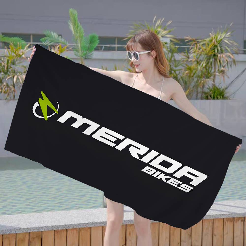 Bicycle Brand Merida Beach Towel Colorful Bath Towels For Girl Microfiber Quick Dry Sand Free Beach Yoga Spa Gym Pool