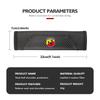 For Abarth Car Seat Shoulder Belt Cover Safety Belt Protector Pad Auto Interior Accessories FIAT 500 Doblo Tipo FR Panda Argo