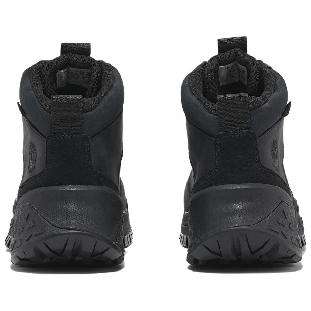 Timberland Vodotěsné Odolné Pohybové Scramble Pohodlné Všestranné Poloviční Holenní Venkovní Pánské Boty Černé A6CENW02