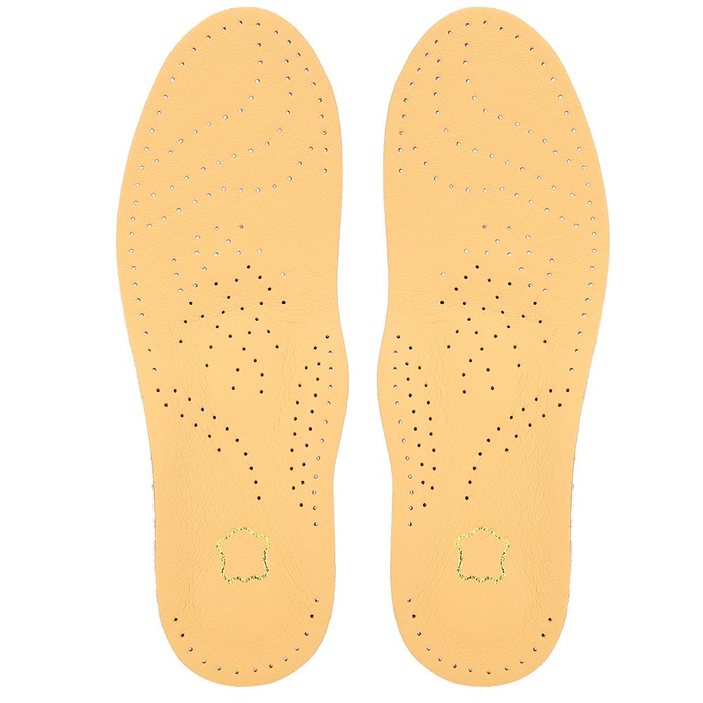 Orthopedic Foot Arch Support Insole Anti Slip Breathable Foot Correction Insole (Yellow)(37-38 )