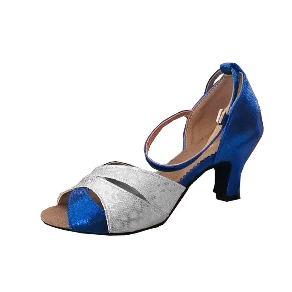 Women's Color Fashion Rumba Waltz Prom Ballroom Latin Dance Shoes Sandals