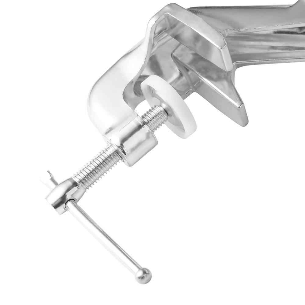 Langlebige Handkurbel Manuelle Nudelmaschine Handpresse Aluminiumlegierung Makkaroni-Hersteller Arbeitssparend Ergonomisch Fettuccine-Maschine Teig