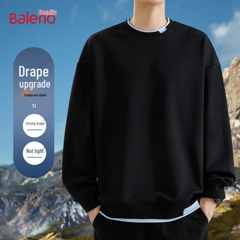 Baleno Men's Round Neck Pullover Sweatshirt