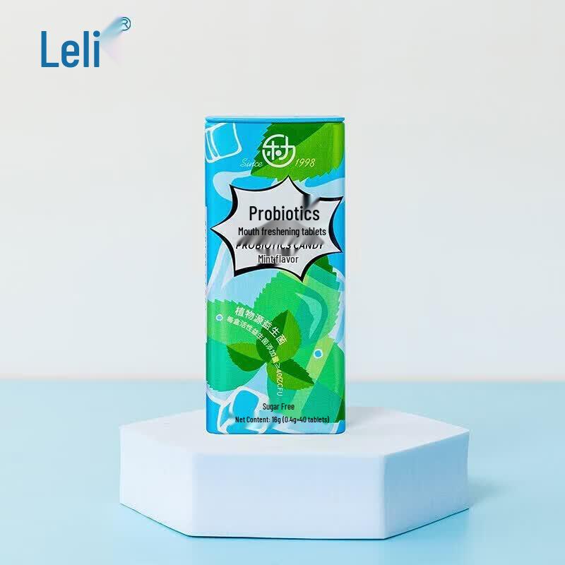 Le Li Probiotic Mint Breath Lozenges