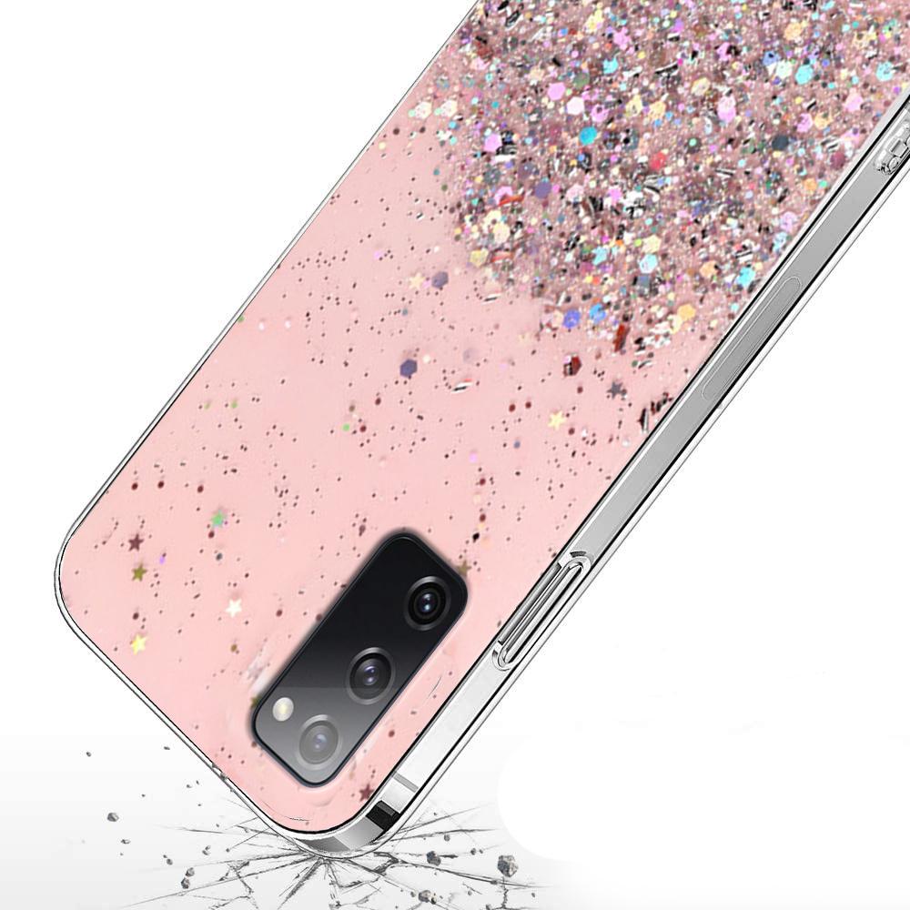 Samsung Galaxy S20 FE Case, Glittery, Pink