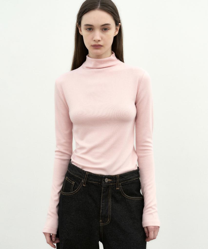 Nigaennikol [Essential] High Neck Slim Top_16 Color (H Type)