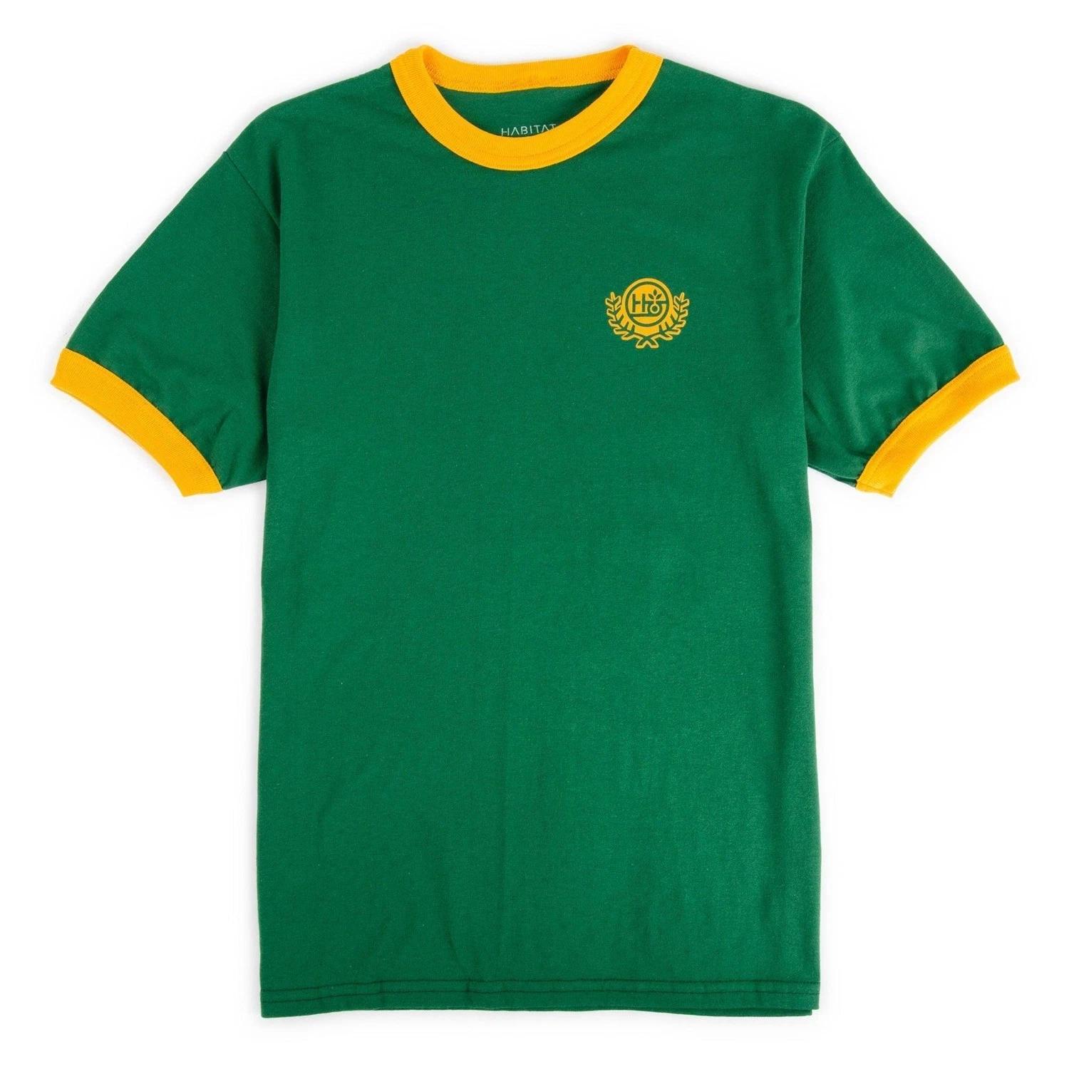 Habitat Skateboards Shirt Coat of Arms Dark Green L