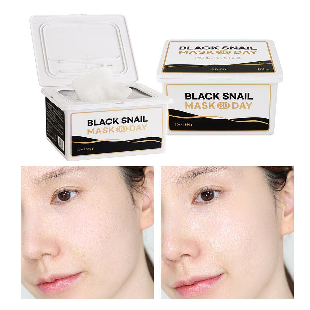 Black Snail Mask Pack 30 Sheets