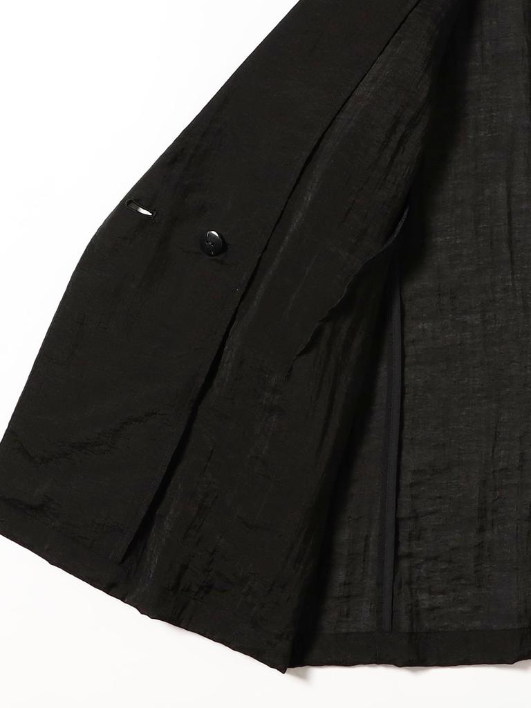 B:MING LIFE STORE by BEAMS Jacket [Hand Washable] Sheer Tailored Jacket (S-M) Women's Black S