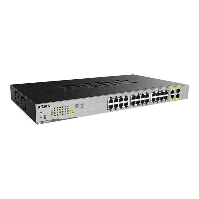 D-LINK Switch 24 Ports - DGS-1026MP - PoE+ 10/100/1000Mbps
