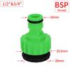 Garden Watering Hose Quick Connector  Coupling 1/2'' 3/4" Hose Fitting Adapter Water Pipe Joint Extender Set For Hose Pipe Tube