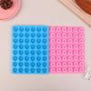 48 Cavity Mini Doughnut Pan Silicone Mold Jelly Candy Chocolate Mold Diy Mini Donuts Party Kitchen Baking Mold Snacks Maker