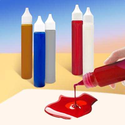 12Pcs Pigment Transparent Glass Painting Set Waterproof Bright Colored Easy To Use Adhesive Glass Painting Kit