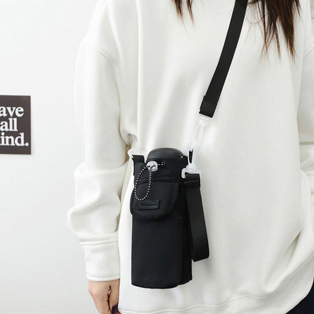Shoulder Strap Crossbody Water Bottle Purse Waterproof Water Bottle Sling Bag  Hiking