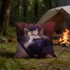 Slow Damage Towa Pillow Cover Polyester Square Cushion Case 45 Cm Decorative for Home Couch Bed Car Decor