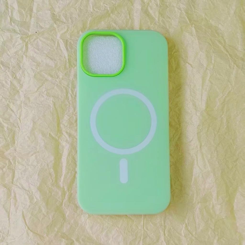 Matte Feel Magnetic Phone Case for Apple 16/15/14 Pro Max, Shockproof and Anti-Slip Phone Cover, Custom Material