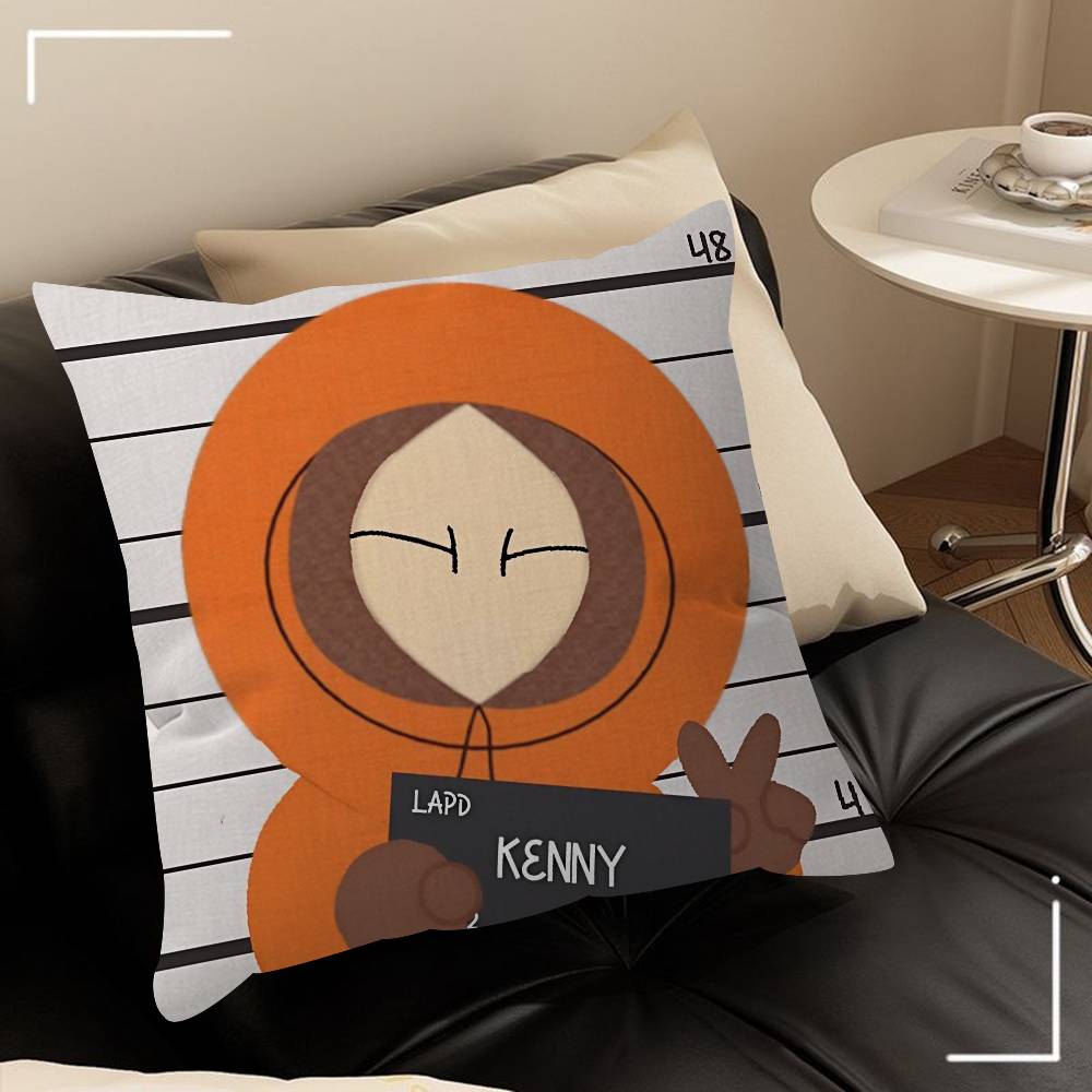 Cartoon S-South cute P-Park   Cushion Cover Decorative Pillow Sofa Home Decor case pillow cases