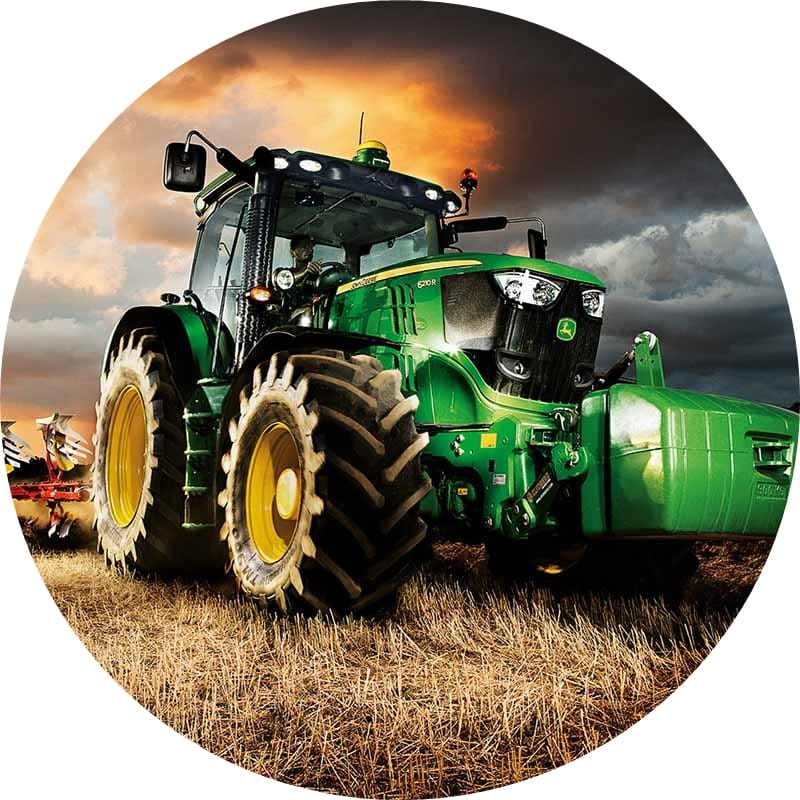 Edible Cake Topper Tractor Farm Tractor Wz6