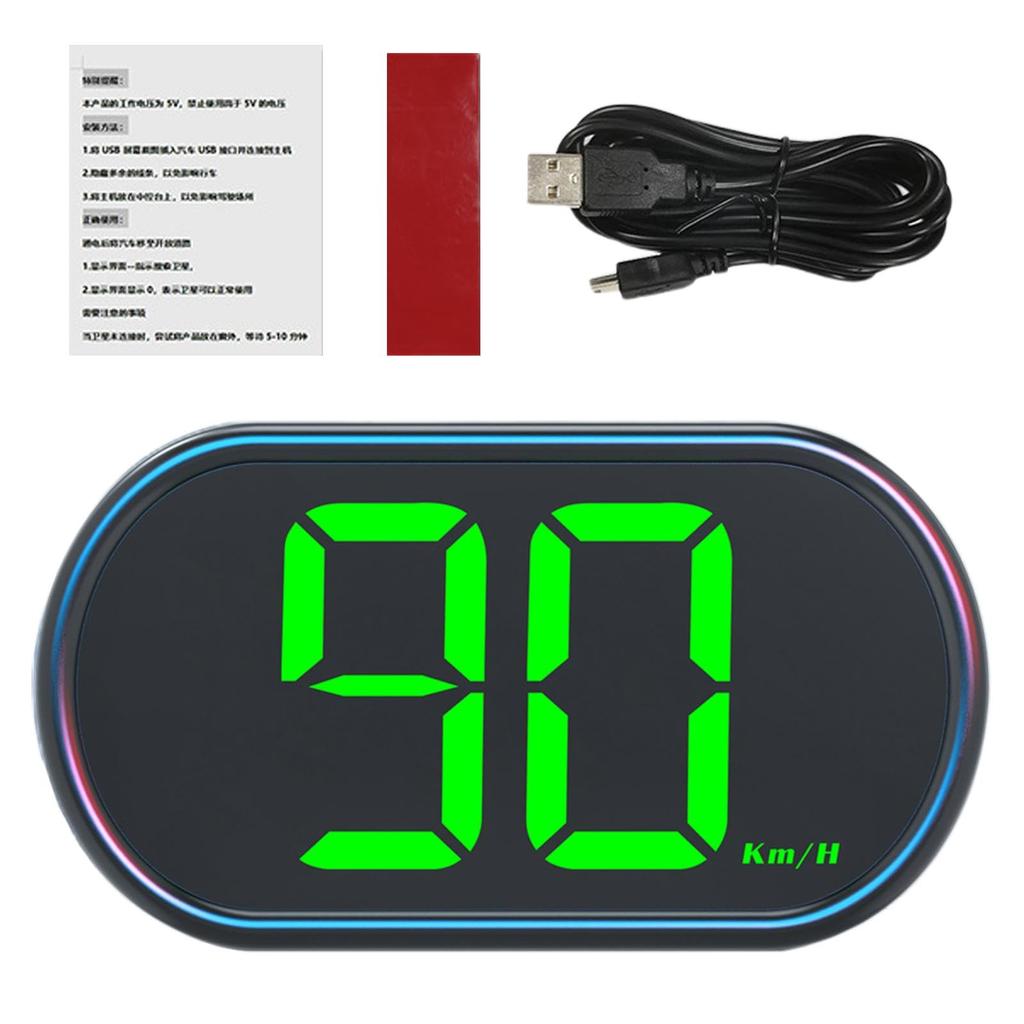 Car Head Up Display - Auto Projection, Car HUD Speedometer | Car Dashboard Display, Minni Vehicle Smart Display with 3.2 Inch LED Screen, Portabl