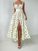 Dress High Waist Suspender Dress
