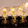 Multifunktionale Bienenlichter Niedliche Dekorative Lichterketten Pflanzen Dekoration Bienen Lichterkette Garten