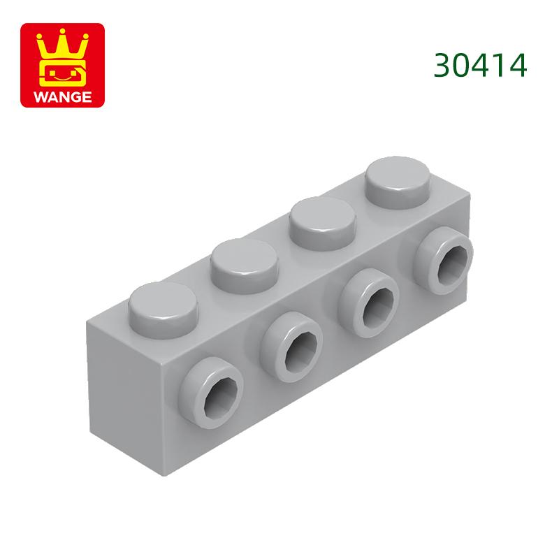 Non-Toxic 63Pcs/Lot 30414 Modified 1X4 With Studson Side Block Moc Color Accessories Compatible With Brick Diy Children Toy Assembly