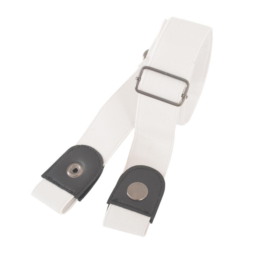 Buckle-free Elastic Women Men  Belt for Jeans No Bulge Hassle