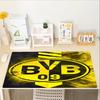 BVB Theme Mouse Pad, Non Slip Rubber Base, Multifunctional Office & Home Decor, Perfect for Workspace Personalization.