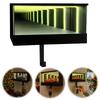 LED Light Up Key Storage Dreamy Warm White Christmas Decor Unique Car Accessory Gift Luminous Infinity Mirror Garage Key Holder
