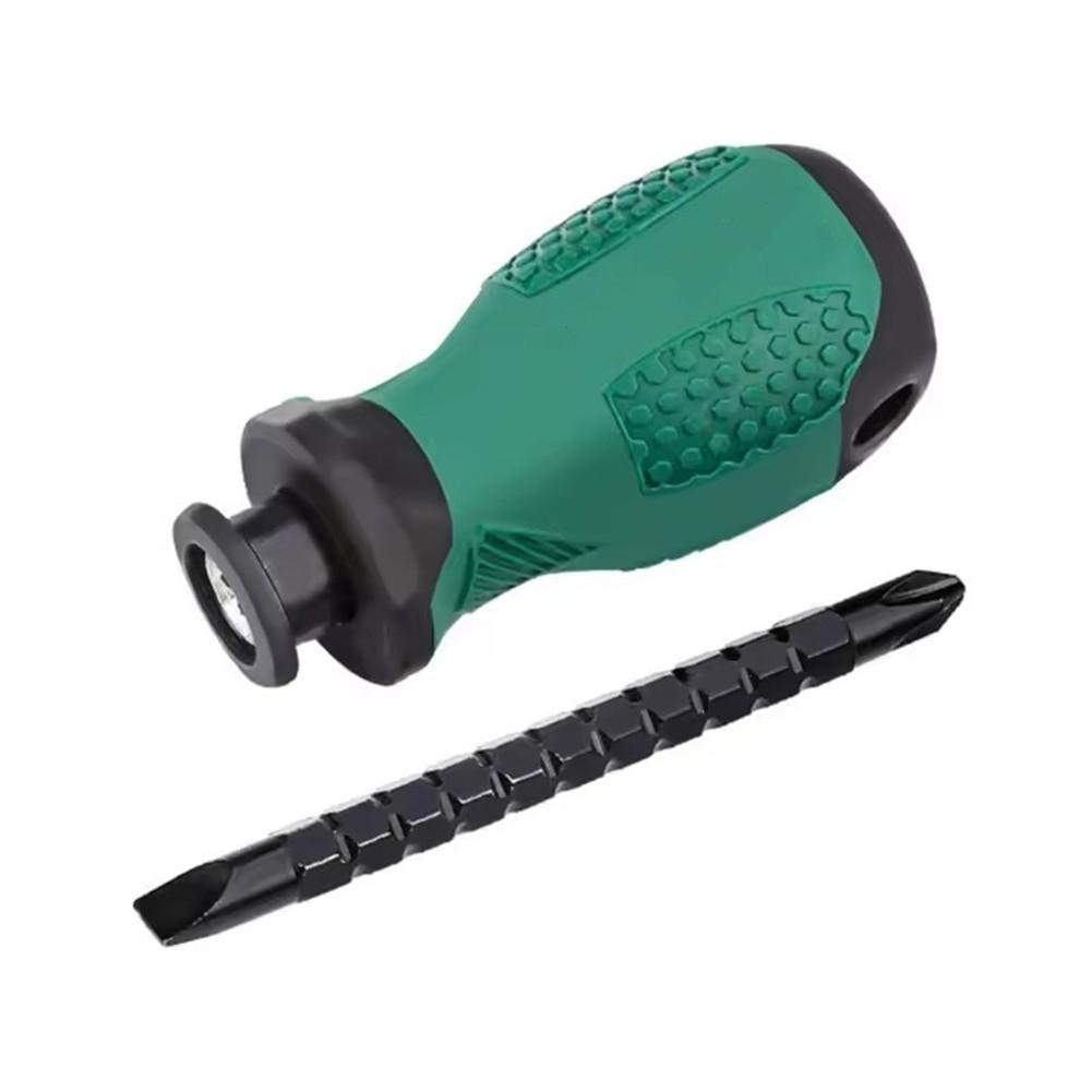 High Carbon Steel Magnetic Screwdriver Rubber Handle