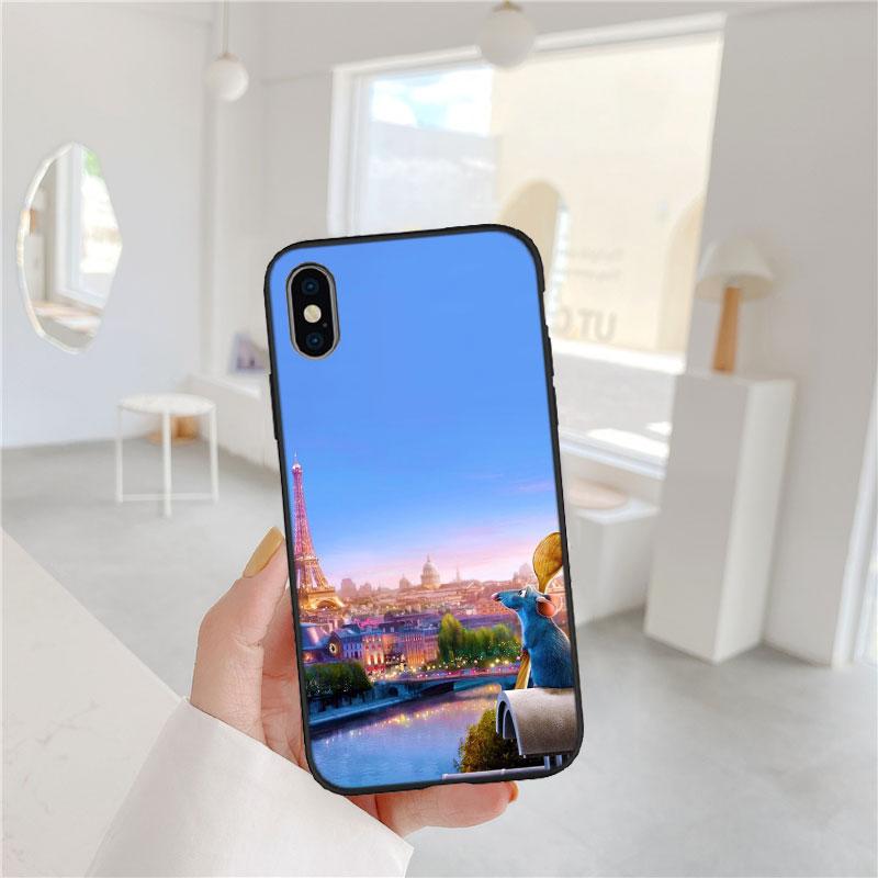 CJ43 Disney Ratatouille Soft Shell Phone Case for OPPO A3 Pro A72 A74 A76 A77 A77S A78 A79 A94 A95 A18 A40M A58